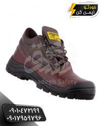 کفش ایمنی تری مکس کاپدار قهوه ای | کفش ایمنی و پوتین ایمنی