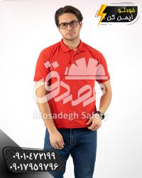 تیشرت جودون پنبه قرمز | تیشرت کار و تیشرت تبلیغاتی