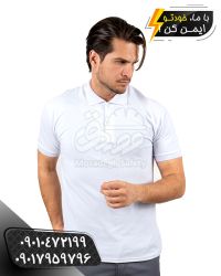 تیشرت کار سفید | تیشرت جودون پنبه | تیشرت تبلیغاتی
